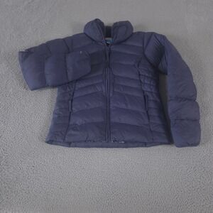 Columbia Jacket Womens Medium Blue Autumn Park Down Omni-Heat Puffer Insulated